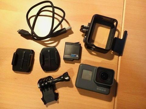 GoPro Hero 6 4K Black - Barely Used 