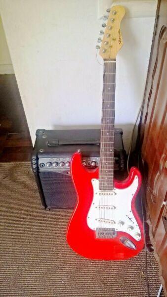 Guitar and amp for sale 