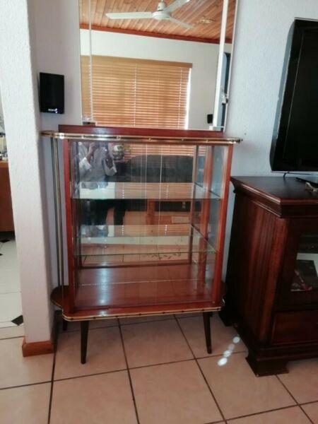 Collectable glass cabinet R2000 negotiable 