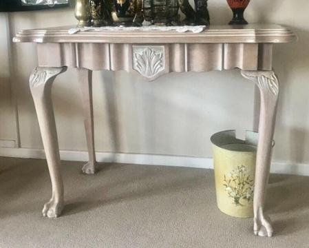 Renewed Antique side table and drawers set 