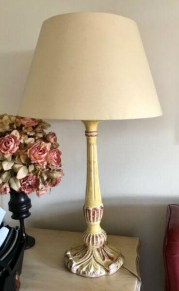 Standing side lamp antique 