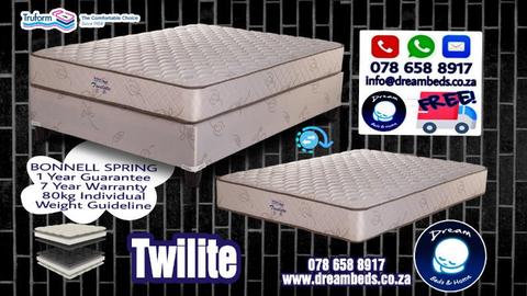 Double Bed Set - FREE DELIVERY! Truform Quality Brand 