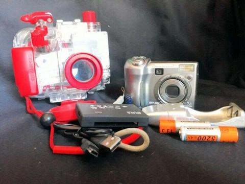 Olympus SP 310 and PT-030 housing 