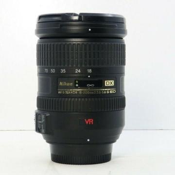 Nikon AF-S 18-200mm F/3.5-5.6 VR Lens 