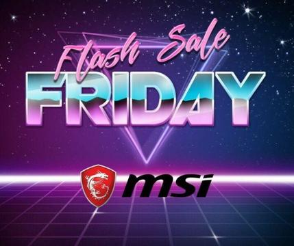 ts Flash Friday time again & we have some MSI Peripherals at crazy prices!! While stocks last!! 
