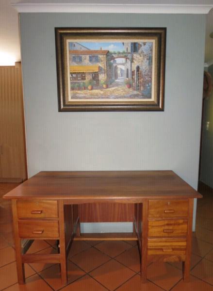 Solid Oak antique desk 