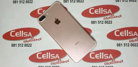 iPhone 7 PLUS Rose gold 128g Used - CellSA ORIGINAL 