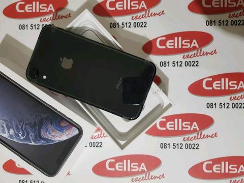 iPhone XR Black 64g Pre Owned - CellSA Original 