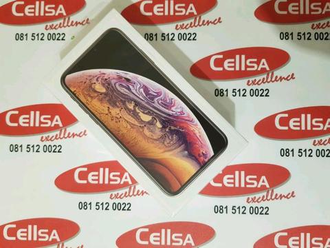 IPhone XS GOLD 256g BRAND NEW SEALED - CellSA Original 