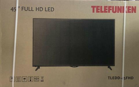 Tv’s Dealer: TELEFUNKEN 45” FULL HD LED BRAND NEW  