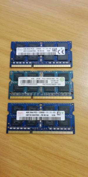 4GB DDR3 Laptop Memory RAM 