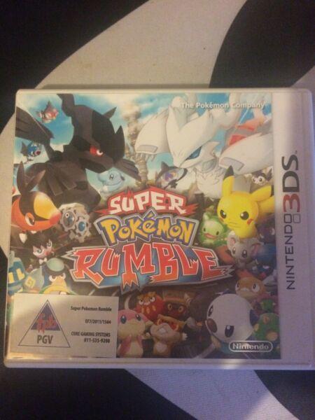 3DS - Super Pokemon Rumble 