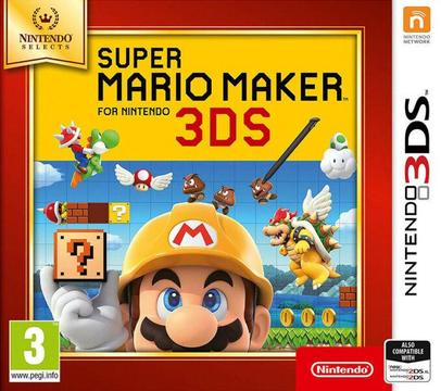 3DS Super Mario Maker - Nintendo Selects (new) 