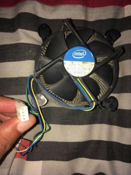 Stock Intel CPU Cooler for sale. 
