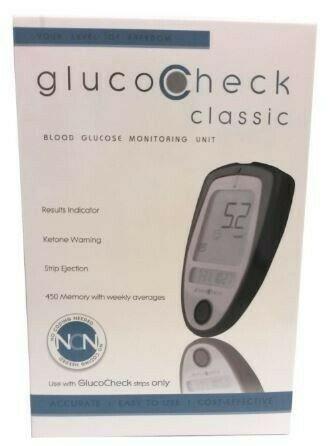 GlucoCheck Blood Sugar Monitor 