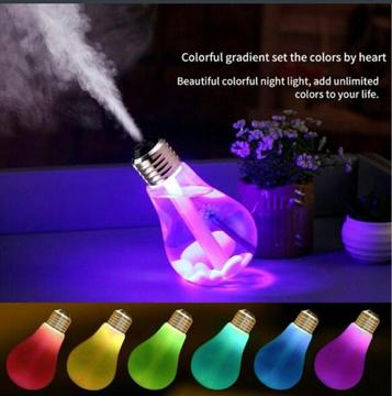 USB ultrasonic humidifier home office Mini aromatherapy colorful LED  