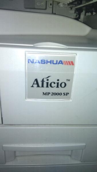 Ricoh Aficio MP 2000 black and white Multifunction Printer 