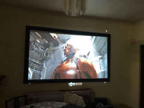 High-end Home cinema 16:9 projector screen only 