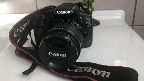 CANON 550D ,CANON 18-55 IMAGE STABILIZER LENS, BATTERY, CHARGER , 8GB MEMORY CARD 