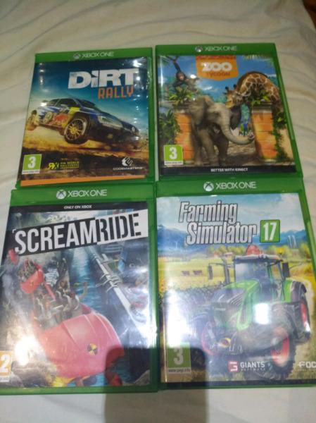 Xbox one games. R750 