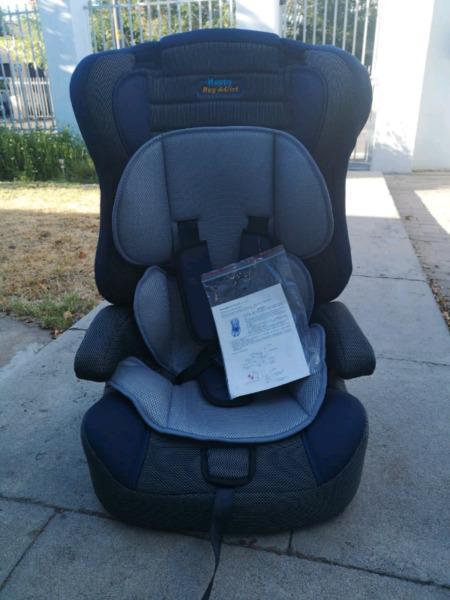Brand new grey booster/car seats  