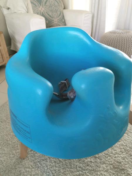 blue bumbo baby seat 