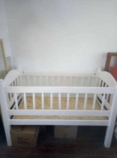***Solid Oak baby cot for sale*** 