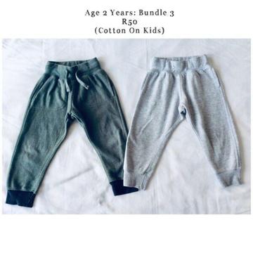 Boys 2-4 Year Name Brand Clothing 