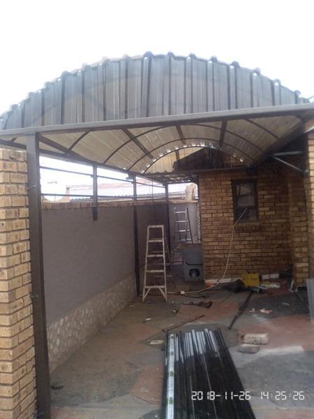GATES* BURGLAR PROOFS *PALISADES* PAINTING* GUTTERS *FASCIA BOARDS *FENCING*BUILDING*CAR PORTS* AWNI 