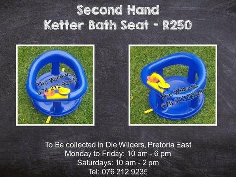 Second Hand Ketter Bath Seat 