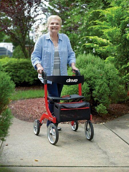 Nitro Rollator by Drive Medical. The Best in Style, Comfort and Convenience. While stocks last 