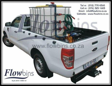Gauteng- NEW 1000L Water Bowsers and Fire Fighters - Multi Purpose- Suction, Pumping, Mixing from 