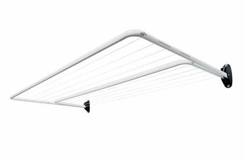 Clothesline - wall mountedfolding frame - Retractaline Swingline double folding 