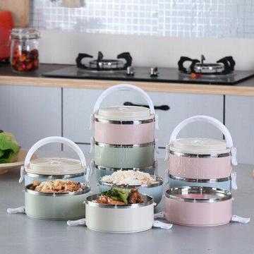 Stainless Steel Lunch Box 2.1L Full Set 