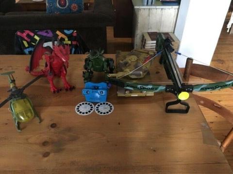 Various toys 