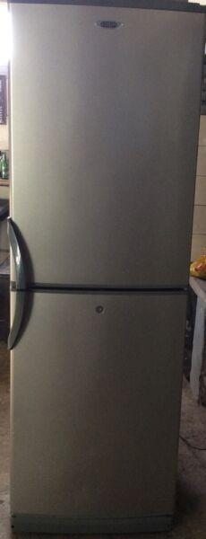 Silver Defy 370L fridge freezer combo for sale 