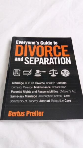 EVERYONE'S GUIDE TO DIVORCE AND SEPERATION BERTUS PRELLER 