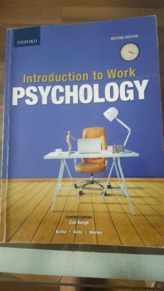Introduction to Work Psychology, Second Edition. 