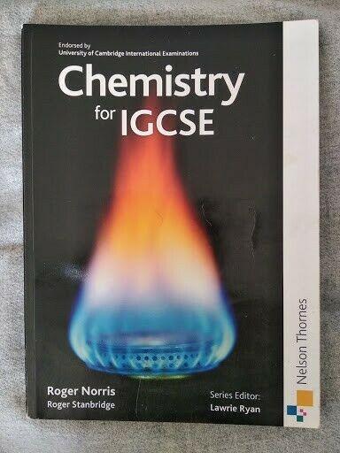 Chemistry Textbook for IGCSE - ISBN 978 1 4085 0018 7 