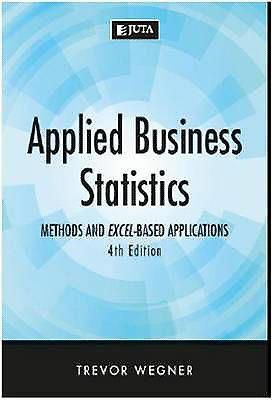 Applied business statistics method and excel based applications 4e 