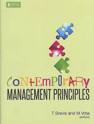 Contemporary management principles 