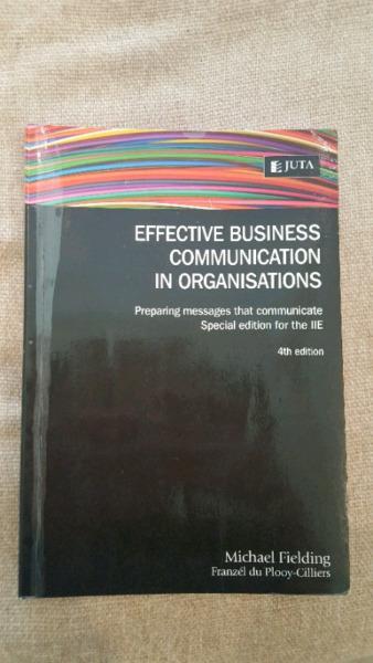 Effective Business Communication Textbook - 4th Edition 