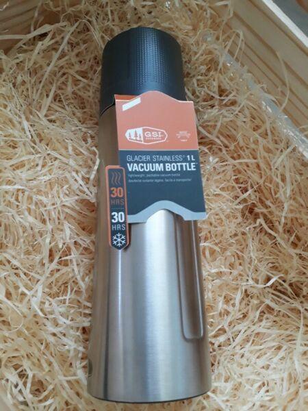 Brand New GSI Outdoors Glacier Stainless 1L Vacuum bottle. 