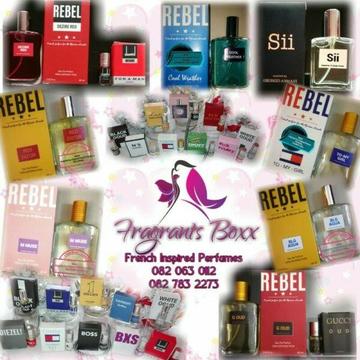 Perfumes available for retail and wholesale. 