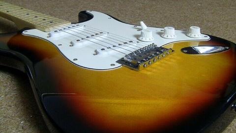 Partscaster Strat guitar 