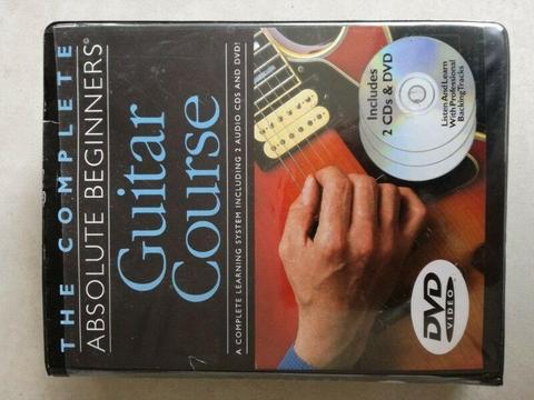 Guitar course on CD and DVD 