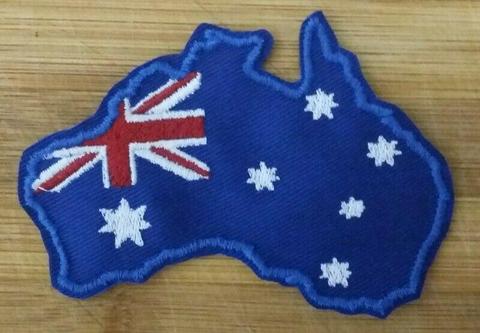 Australian flag patch 