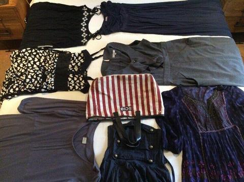Variety of worn Clothing 