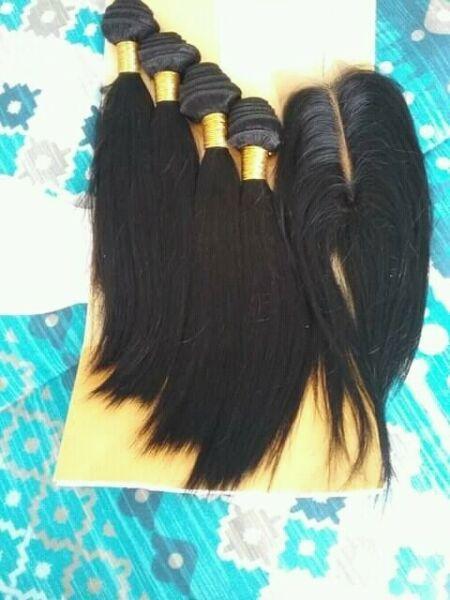 10 INCHES GRADE 9A BRAZILIAN HUMAN HAIR WEAVES WITH AVAILABLE. 