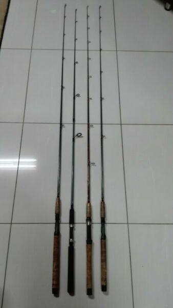 Fishing BASS/TIGER Rods R1750 WHOLE LOT ! 